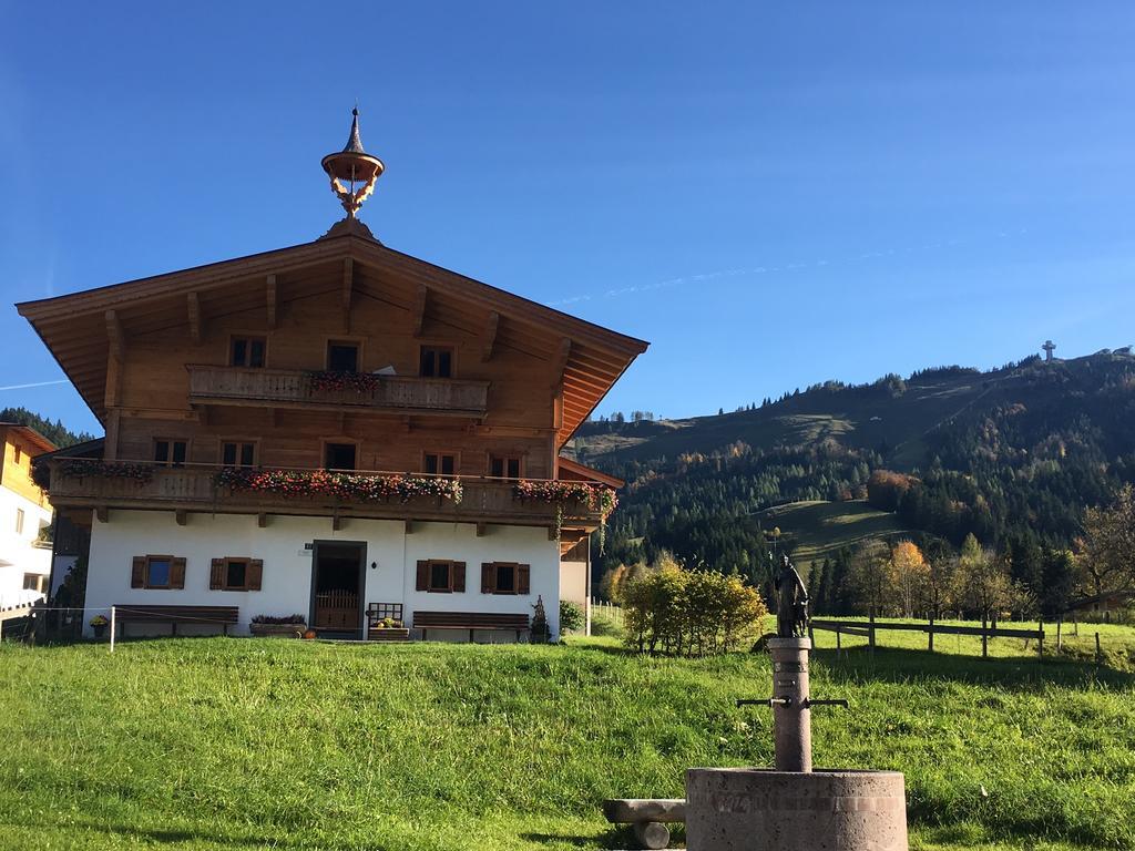 Chaletwohnung-Schustern Sankt Ulrich am Pillersee Eksteriør billede